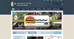 Desktop Screenshot of ollparish.com